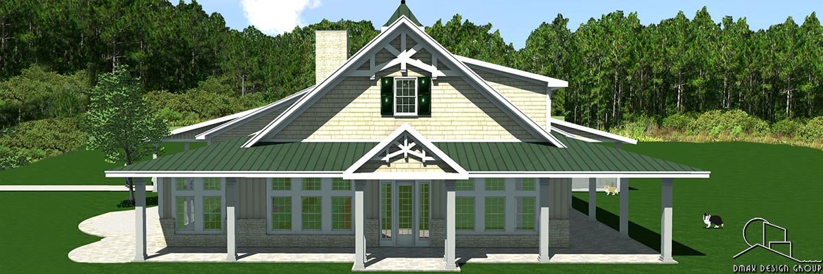 Kentucky Arena Series Horse Barn with Living Quarters