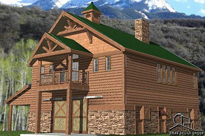 Colorado 01 Horse Barn Design Plans