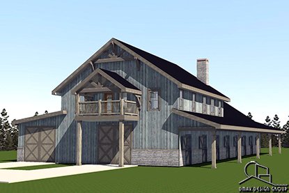 Colorado 02 Horse Barn Design Plans