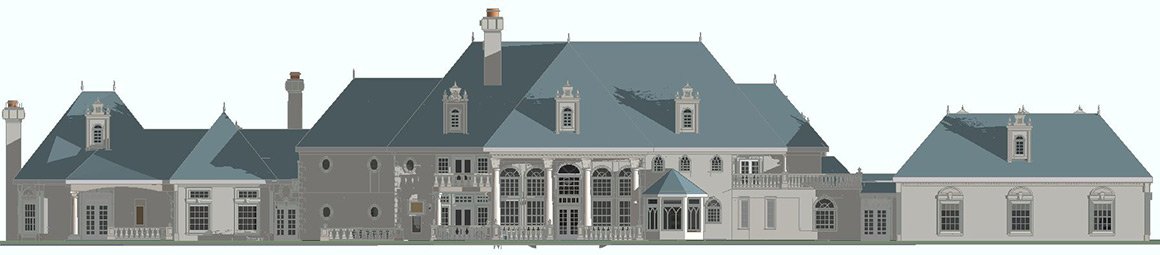 French Renaissance Chateau Plans - Dallas, TX